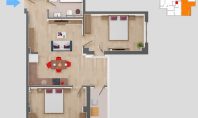 Apartament 3 camere, SunResidence, 68mp