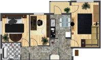 Apartament 3 camere, Canta, 60mp