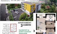 Apartament 3 camere, Galata, 63mp