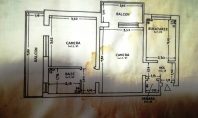 Apartament 2 camere, Podu Ros, 55mp