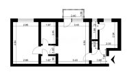 Apartament 2 camere, Cantemir, 51mp