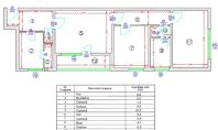 Apartament 3 camere, Podu Ros, 68mp